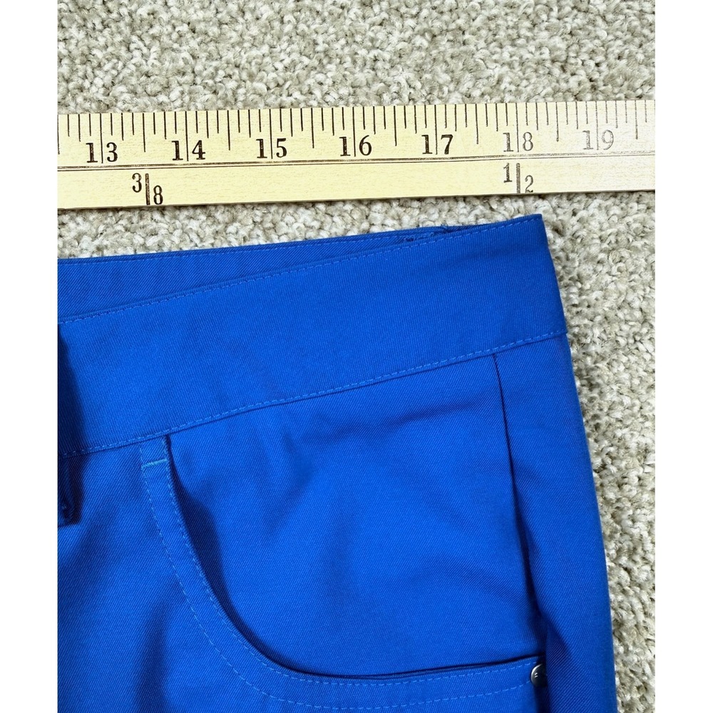 PUMA Golf Pants Men's 36x31Blue Performance Stretch 5 Pocket Straight Leg - Picture 3 of 12